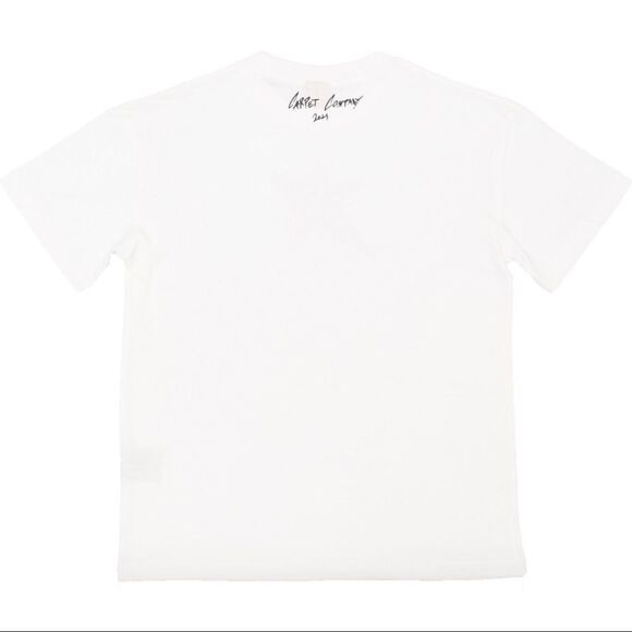 Carpet Company x Nike Dunk White Grey C-Star Logo Skateboarding T-Shirt NWT - Picture 4 of 16